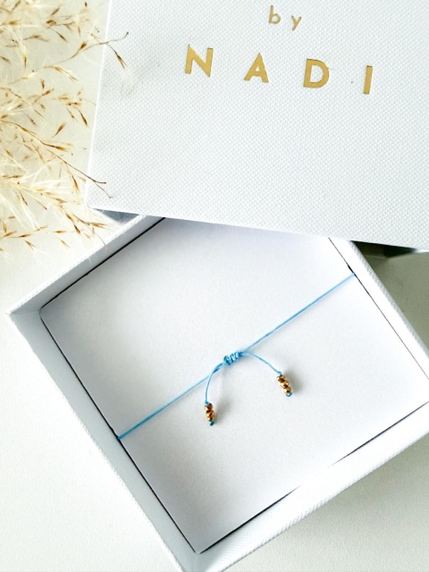 Bransoletka Komunijna dla dziewczynki z dedykacją - Kids Love | by NADI