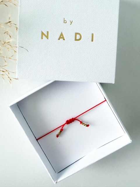 Bransoletka komunijna dla dziewczynki z dedykacją – Livia | by NADI